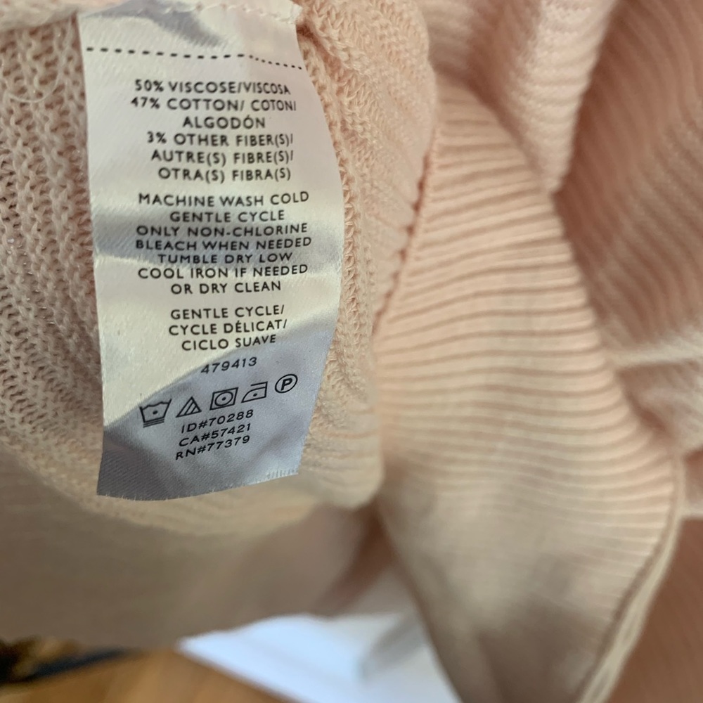 🌷🌷 Ann Taylor Ribbed Style Sweater- Size XL - Picture 4 of 8